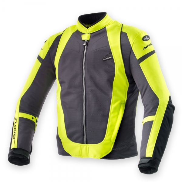 CLOVER GIACCA TRAFORATA AIRJET-3 GIALLO FLUO
