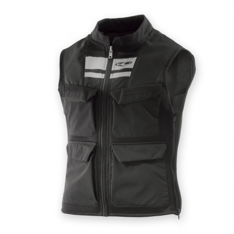 GILET CLOVER S-W BLACK