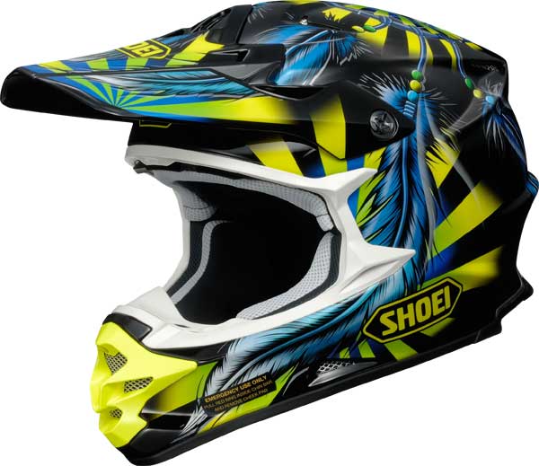 SHOEI CROSS VFX-W REPLICA GRANT2 TC-3