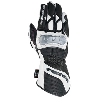 GUANTI SPIDI LADY STR-2 BLACK WHITE