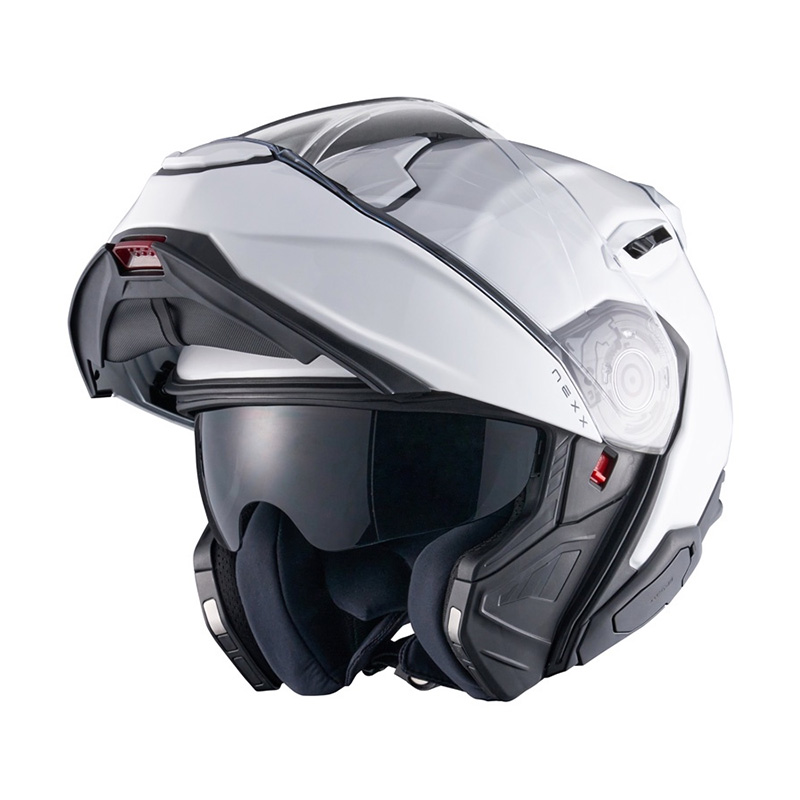NEXX CASCO MODULARE X.LIFETOUR PLAIN WHITE PEARL