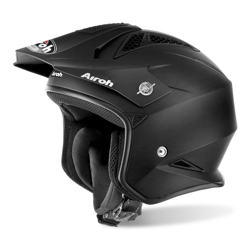 -22% AIROH CASCO TRIAL TRR S BLACK MATT