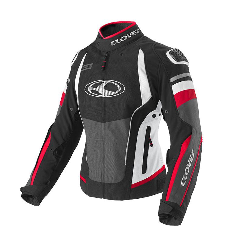 CLOVER GIACCA AIRBLADE-5 ROSSO GRIGIO NERO
