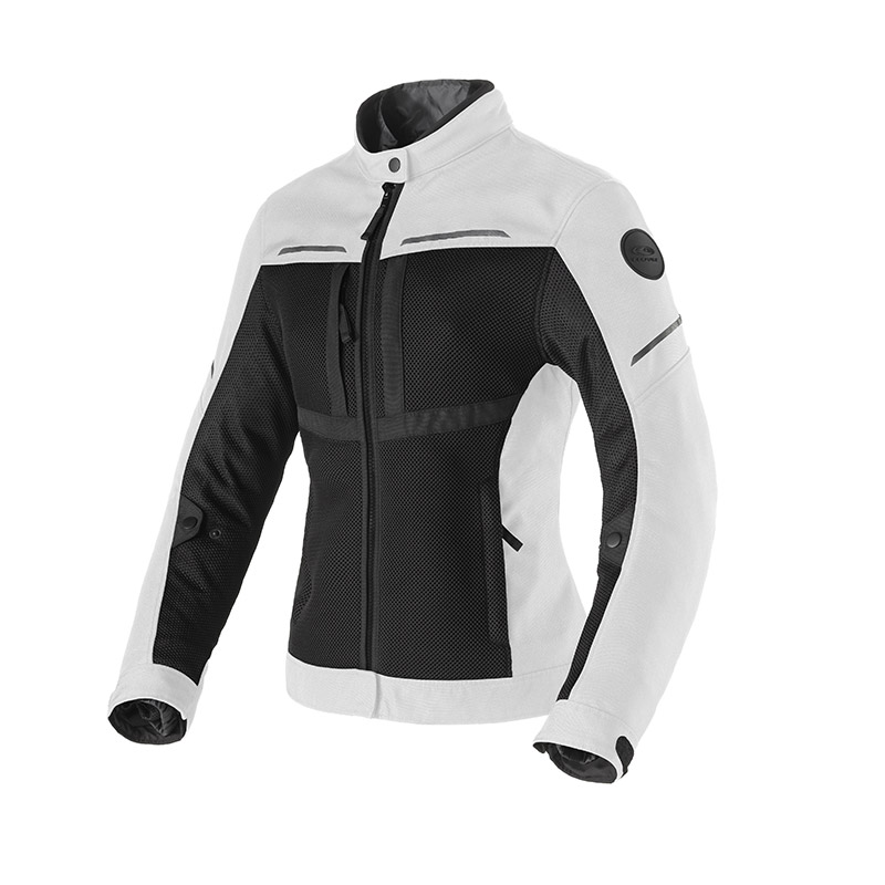 CLOVER GIACCA TRAFORATA NETSTYLE-3 WP LADY NERO ARGENTO