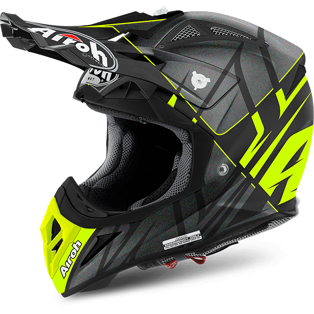 AIROH AVIATOR 2.2 STYLING YELLOW MATT