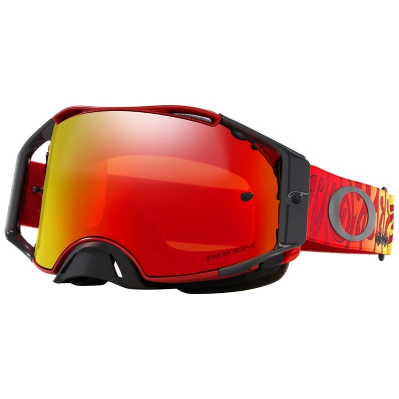 OAKLEY AIRBRAKE MX TLD TRIPPY RED PRIZM IRIDIUM