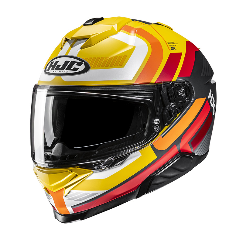 HJC CASCO INTEGRALE i71 VIZ MATT YELLOW