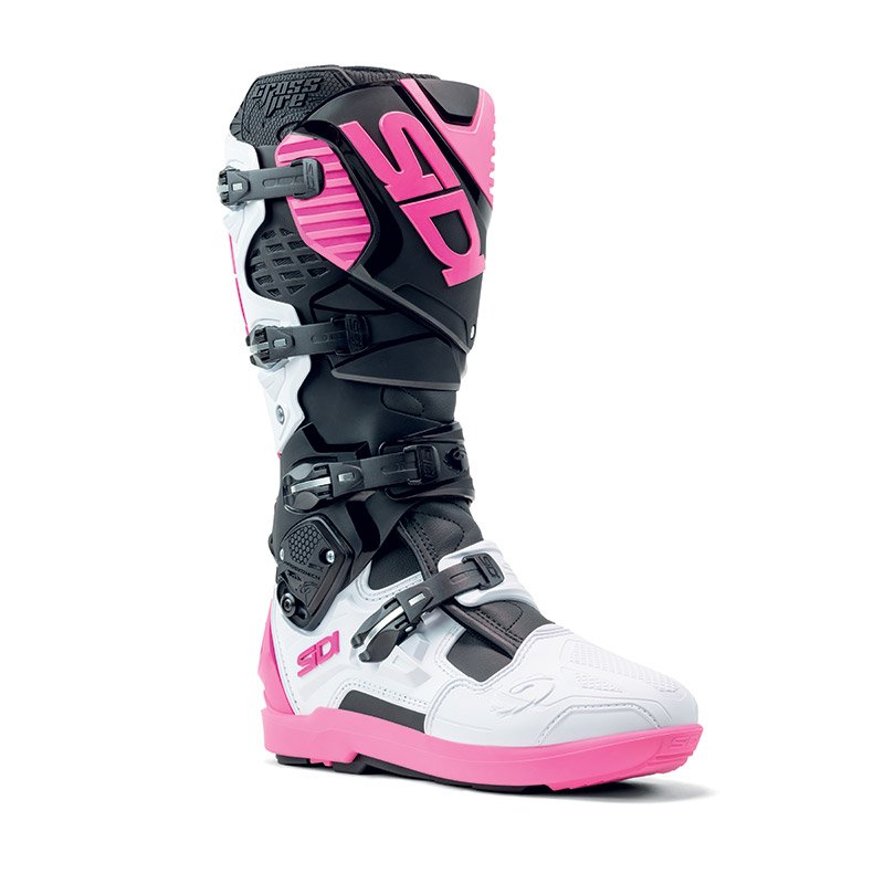 SIDI STIVALI CROSSFIRE 3 SRS NERO BIANCO ROSA