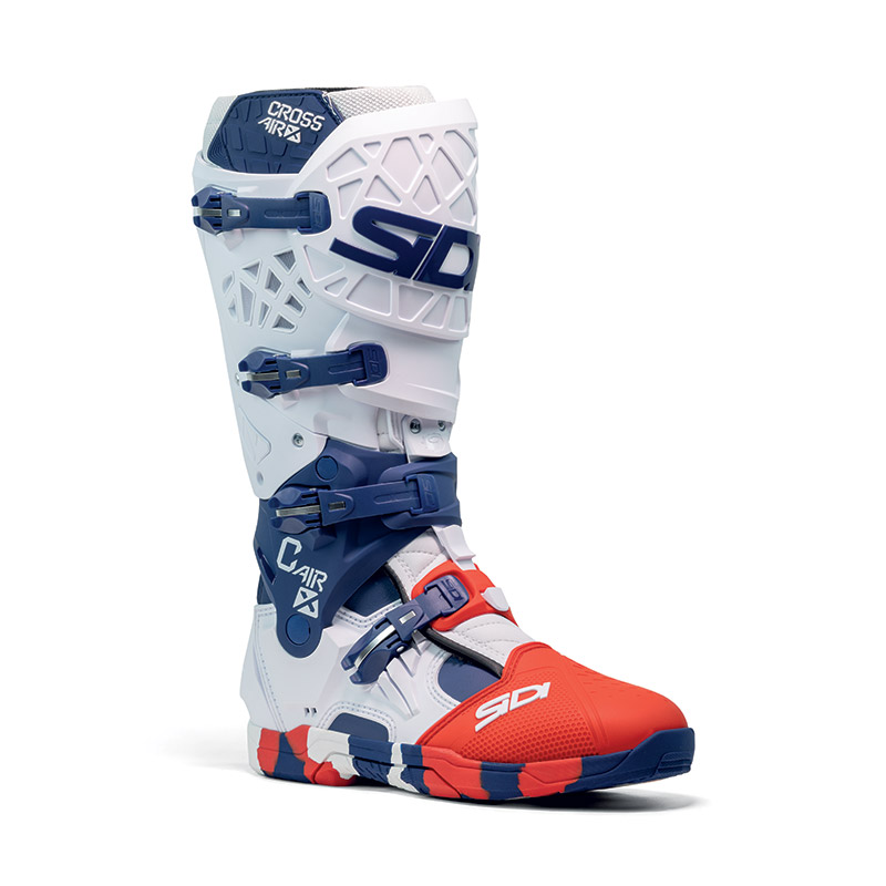 SIDI STIVALI CROSSAIR X BIANCO BLU ROSSO