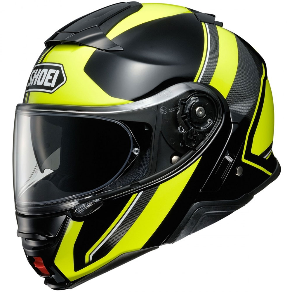 SHOEI NEOTEC II EXECUSION TC3 NERO/GIALLO