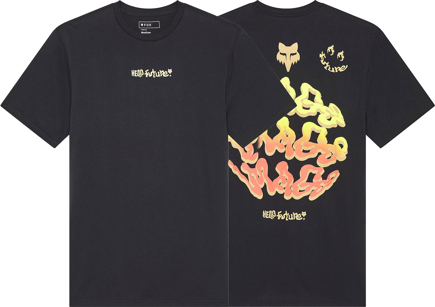 FOX T-SHIRT FUTURE PREMIUM BLACK