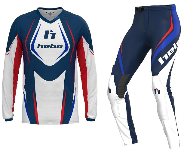 HEBO COMPLETO TRIAL PRO BIANCO BLU