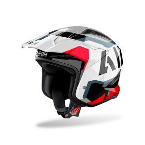 AIROH CASCO TRIAL TRR 2 JUPITER RED GOSS