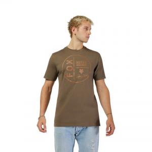 FOX T-SHIRT WORLDWIDE PREMIUM BROWN