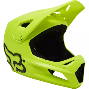 FOX CASCO DOWNHILL RAMPAGE YELLOW