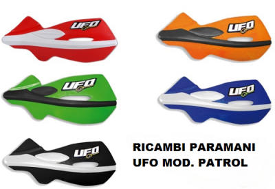 UFO PARAMANI CROSS/ENDURO PATROL RICAMBIO