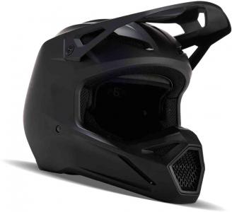 FOX CASCO V1 SOLID MATTE BLACK