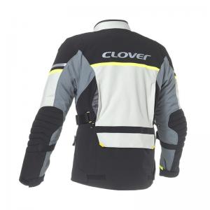 CLOVER GIACCA SAVANA-4 WP GIALLO GRIGIO NERO