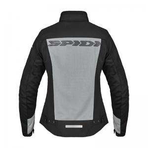 SPIDI GIACCA LADY TRAFORATA CORSA NET WINDOUT NERO GRIGIO