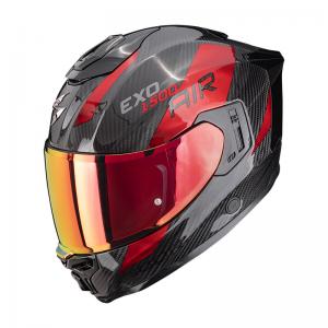 SCORPION EXO-1500 CARBON AIR PLATTED BLACK-RED