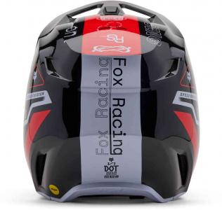 FOX CASCO V1 RACE SPEC RED