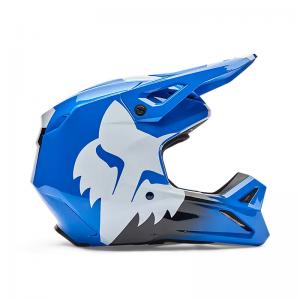 FOX CASCO V1 SHIELD BLU