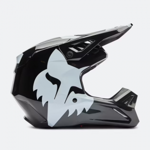 FOX CASCO V1 SHIELD BLACK