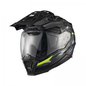 CASCO ENDURO NEXX X.WED3 TRAILMANIA GRIGIO GIALLO MT