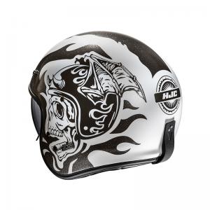 CASCO HJC V31 FLAME BIANCO