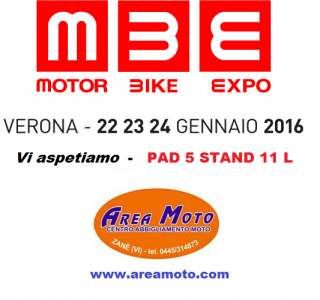 FIERA VERONA MOTOR BIKE EXPO 22-23-24 GENNAIO 2016