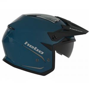 HEBO CASCO TRIAL ZONE 5 DUO BLU