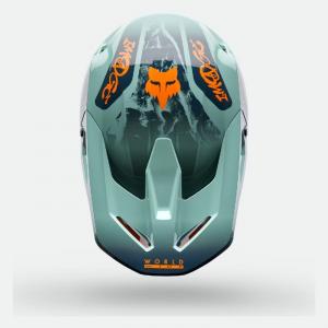 FOX CASCO V1 IMAGE PRINT ARCTIC BLUE