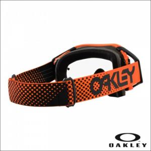OAKLEY AIRBRAKE ABMX Moto Orange B1B  - Lens Clear