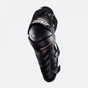 GINOCCHIERE LEATT KNEE GUARD DUAL AXIS BLACK GOLD