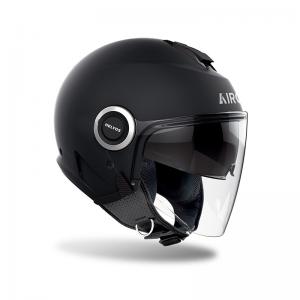 AIROH CASCO JET HELYOS BLACK MATT