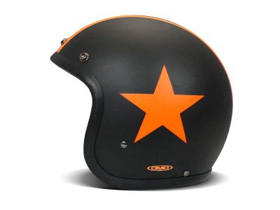 DMD CASCO JET VINTAGE STAR ORANGE