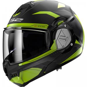 LS2 CASCO FF906 ADVANT REVO MATT BLACK YELLOW