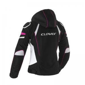 CLOVER GIACCA RAINBLADE 3 LADY WP NERO FUXIA