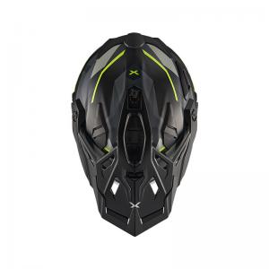 CASCO ENDURO NEXX X.WED3 TRAILMANIA GRIGIO GIALLO MT