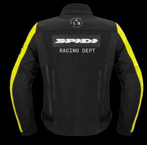 SPIDI GIACCA  MOTOJOY NERO-GIALLO