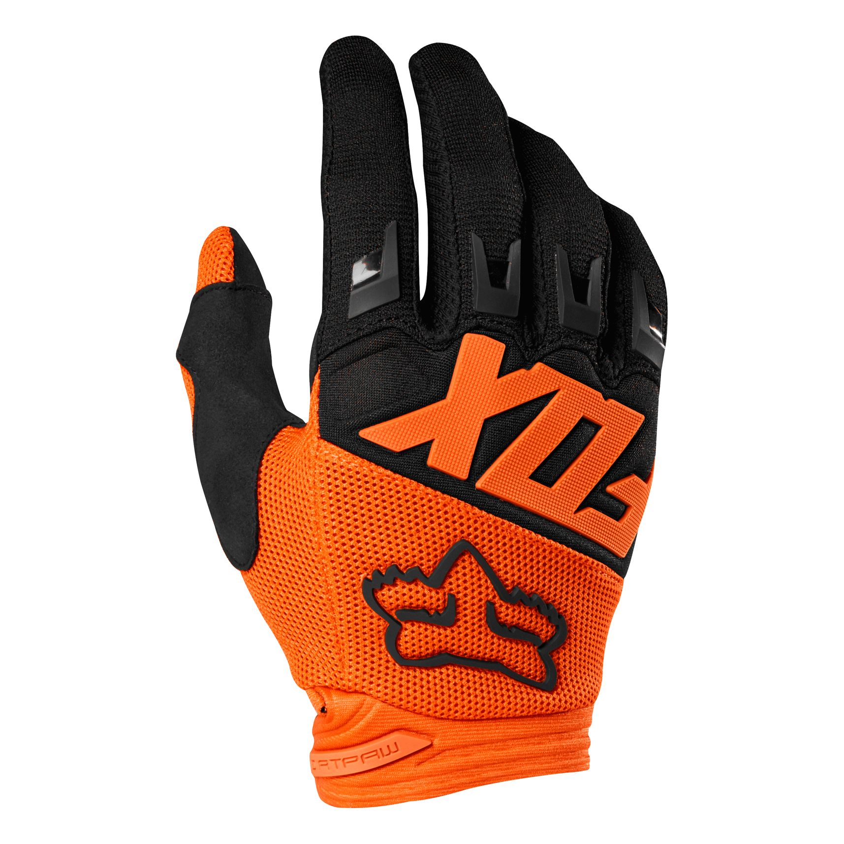 GUANTO FOX DIRTPAW RACE ARANCIO-NERO