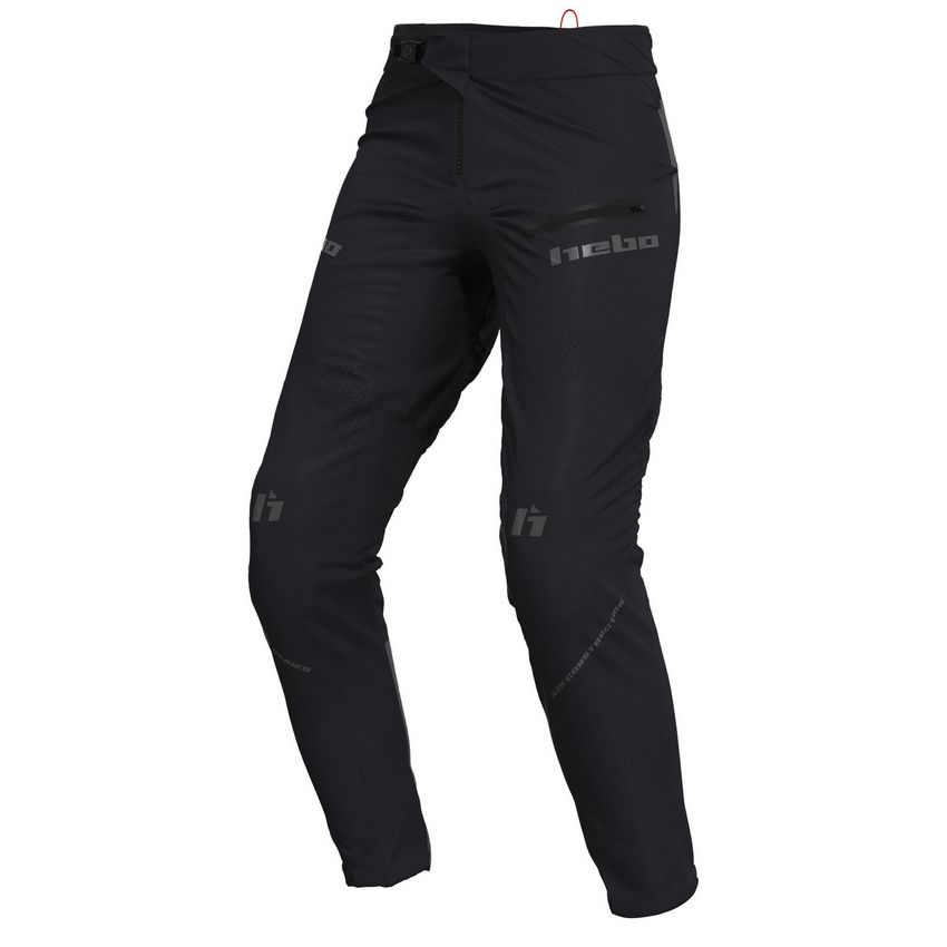 HEBO TRIAL PANTALONI TECH NERO